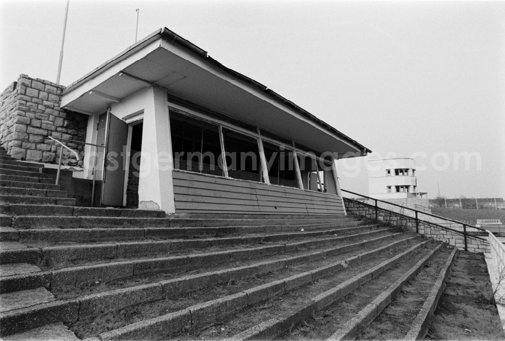 GDR photo archive: Berlin - Stadion der Weltjugend (Stadium of World Youth, formerly Walter-Ulbricht-Stadion) in Berlin - Mitte, the former capital of the GDR, German Democratic Republic