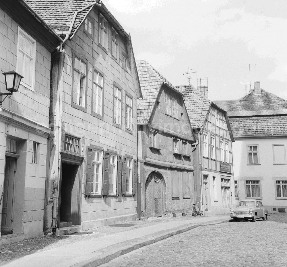 GDR image archive: Perleberg - Town view of pearl mountain in the federal state Brandenburg in the area of the former GDR, German democratic republic