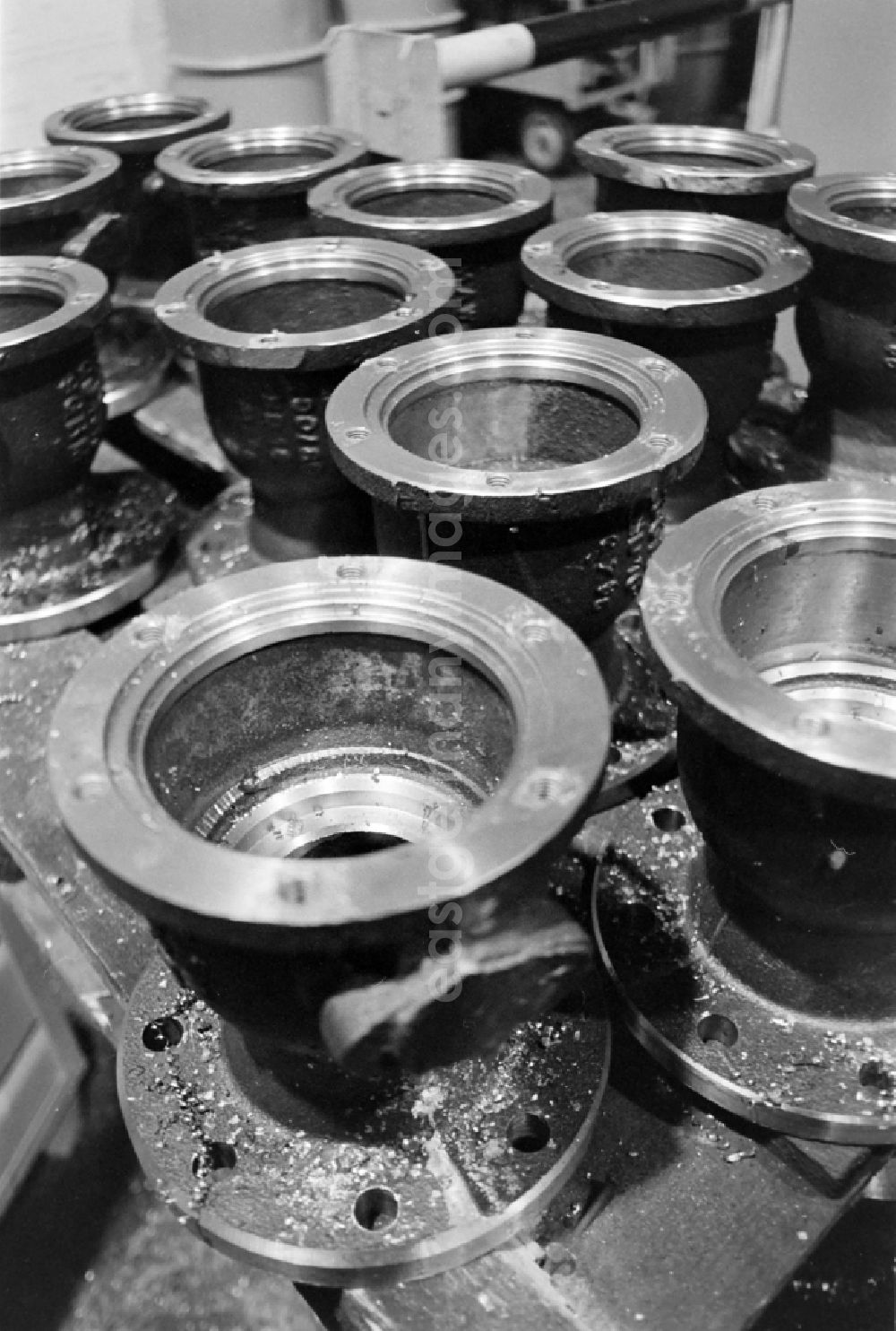 GDR photo archive: Prenzlau - Nationally owned enterprise valves and fittings factory VEB Armaturenwerk in Prenzlau in the state Brandenburg on the territory of the former GDR, German Democratic Republic