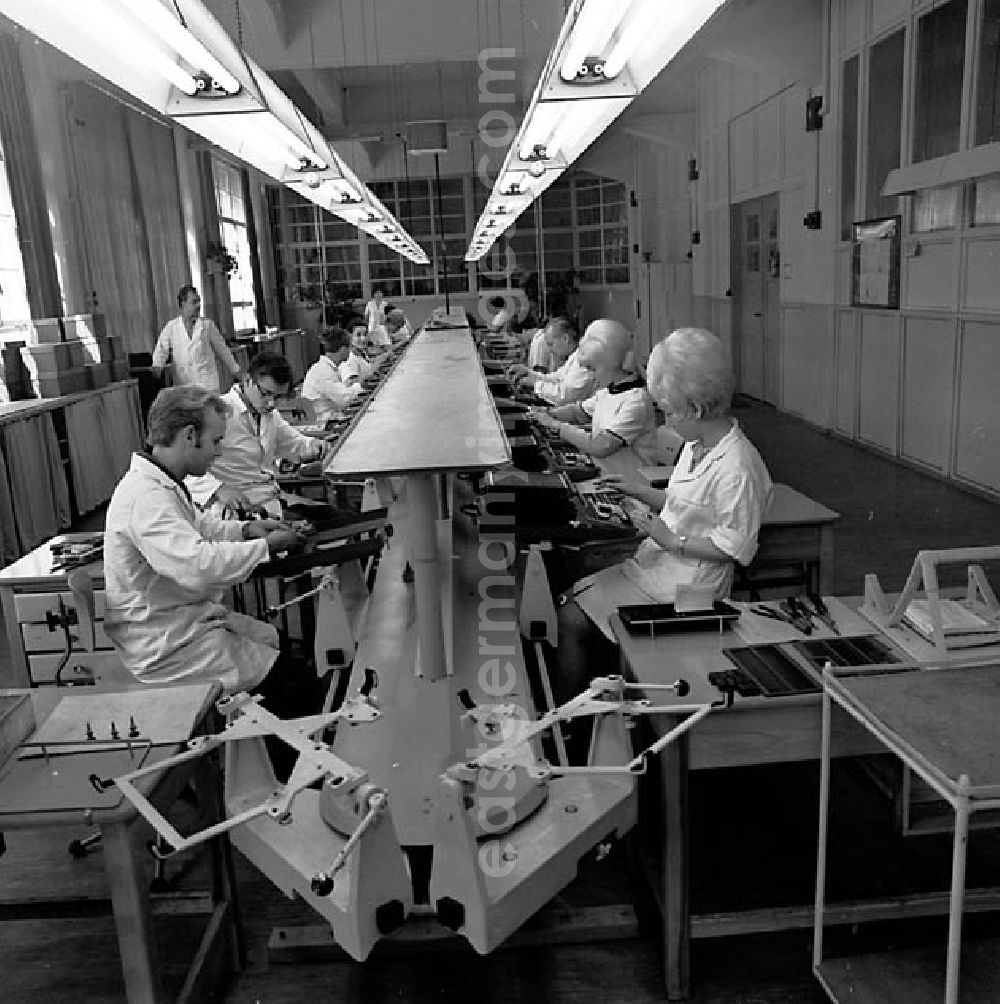 GDR photo archive: Sömmerda/ Thüringen - 15.08.1967 VEB Büromaschinenwerk Kreis Sömmerda/ Thüringen Umschlagnr.: 1