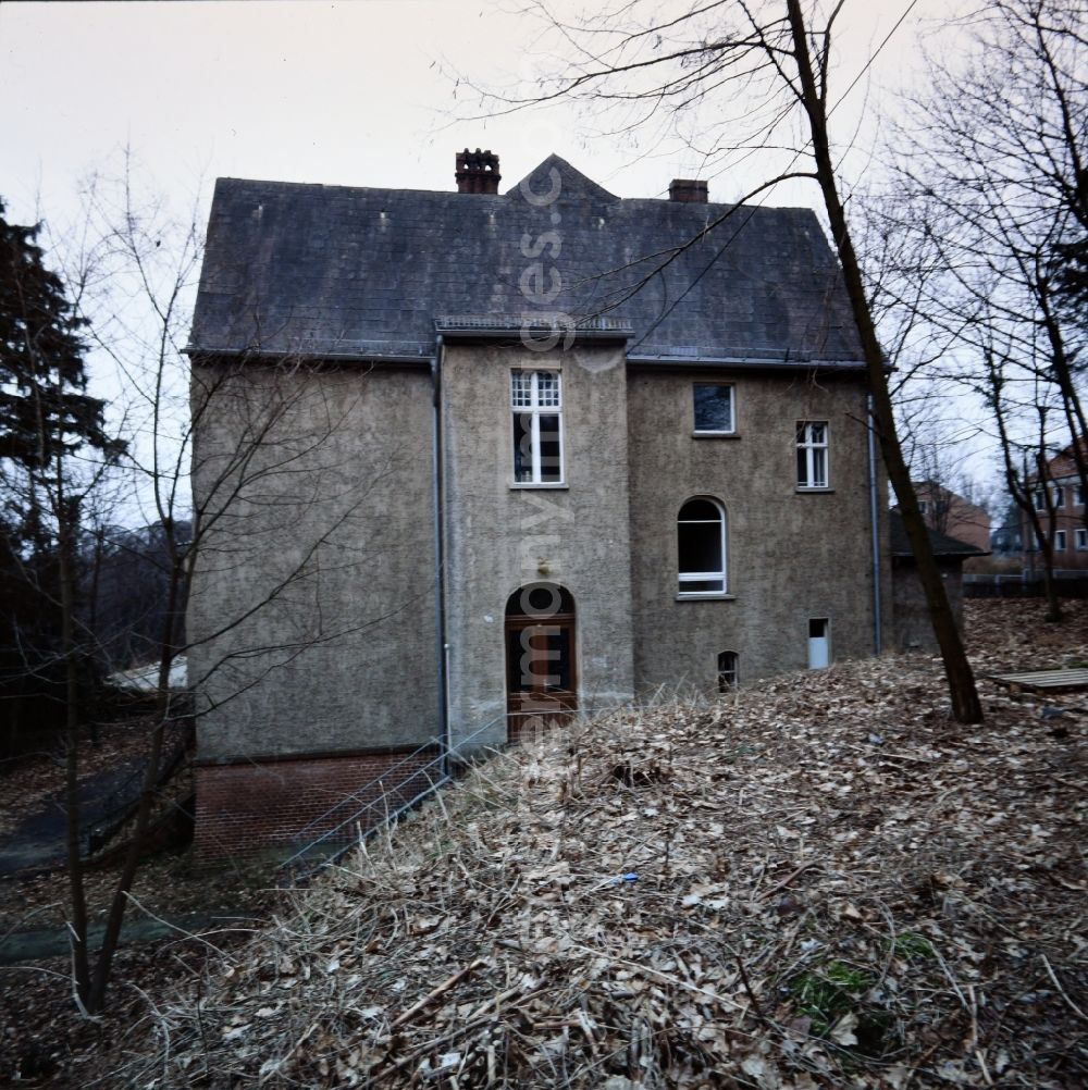 GDR image archive: Potsdam - Facade of the villa an der Spitzweggasse in the district Babelsberg in Potsdam in the state Brandenburg on the territory of the former GDR, German Democratic Republic