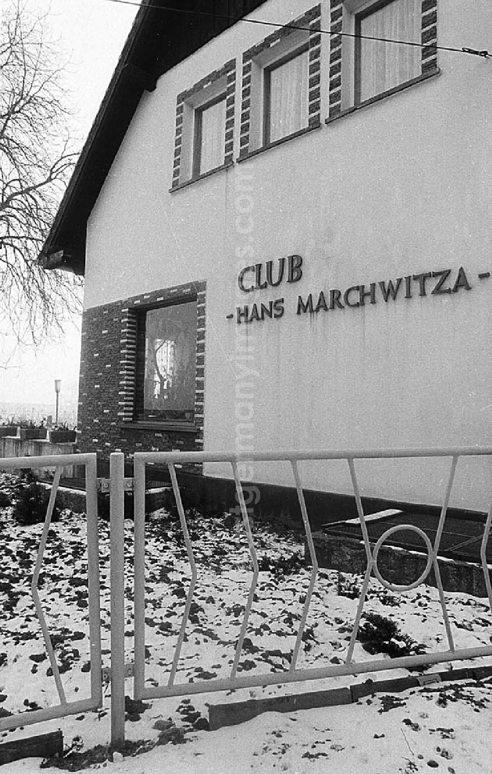 GDR image archive: Eisenhüttenstadt (Brandenburg) - 20.01.1982 Vorbereitung Nationalratstagung in Eisenhüttenstadt (Brandenburg) Umschlagnr.: 7