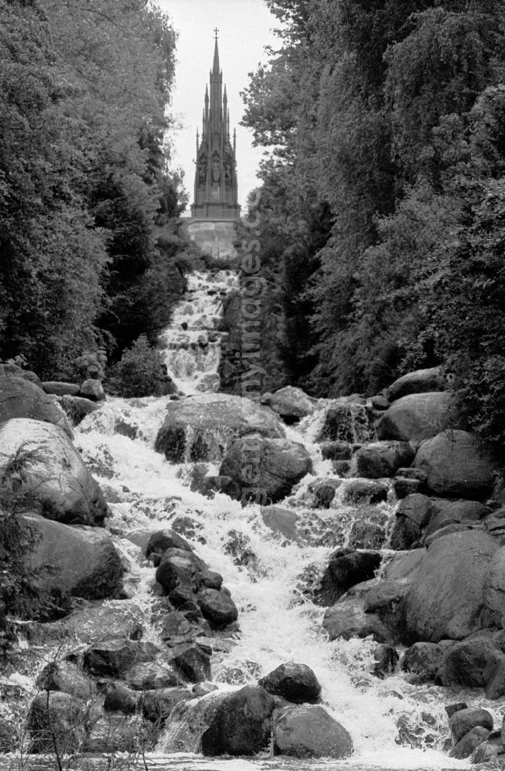 GDR photo archive: - Wasserfall Kreuzberg Umschlagnummer: 7442