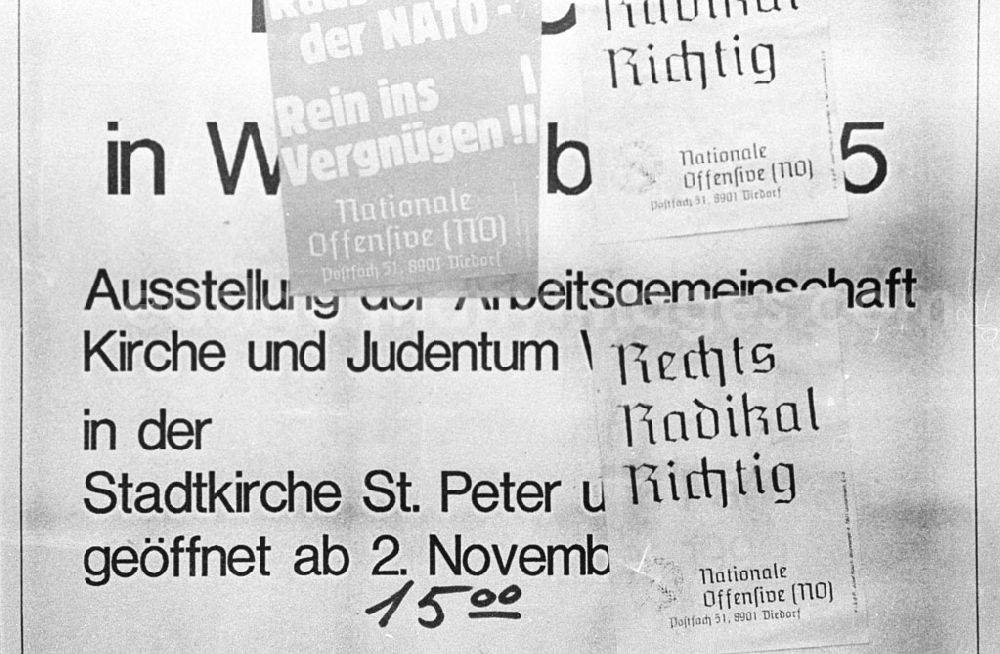 Thüringen-Weimar: Weimar NEOnaz. Provokationen gegen Judentum 5.11.9