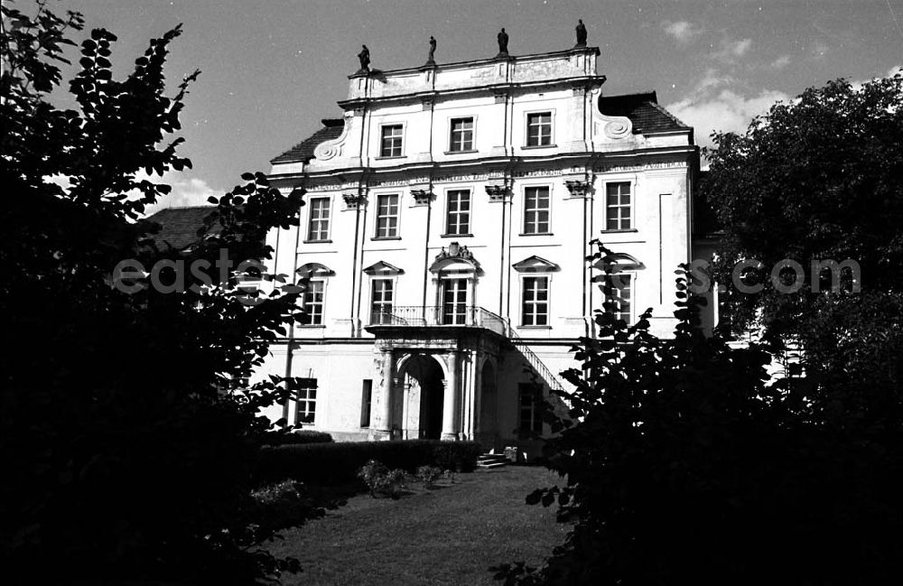 GDR photo archive: Oranienburg / Brandenburg - Schloß Oranienburg 3.09.199