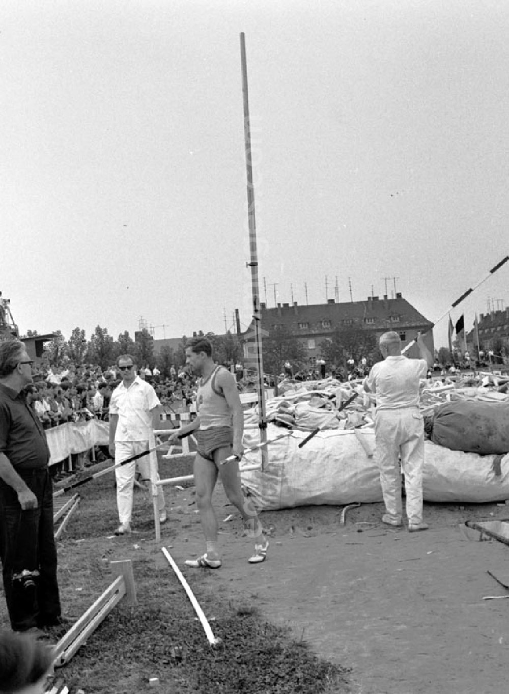 GDR photo archive: Halle - 27.-30.07.1967 XX. Leichtathletik Meisterschaft Halle Herbert Wessel (1