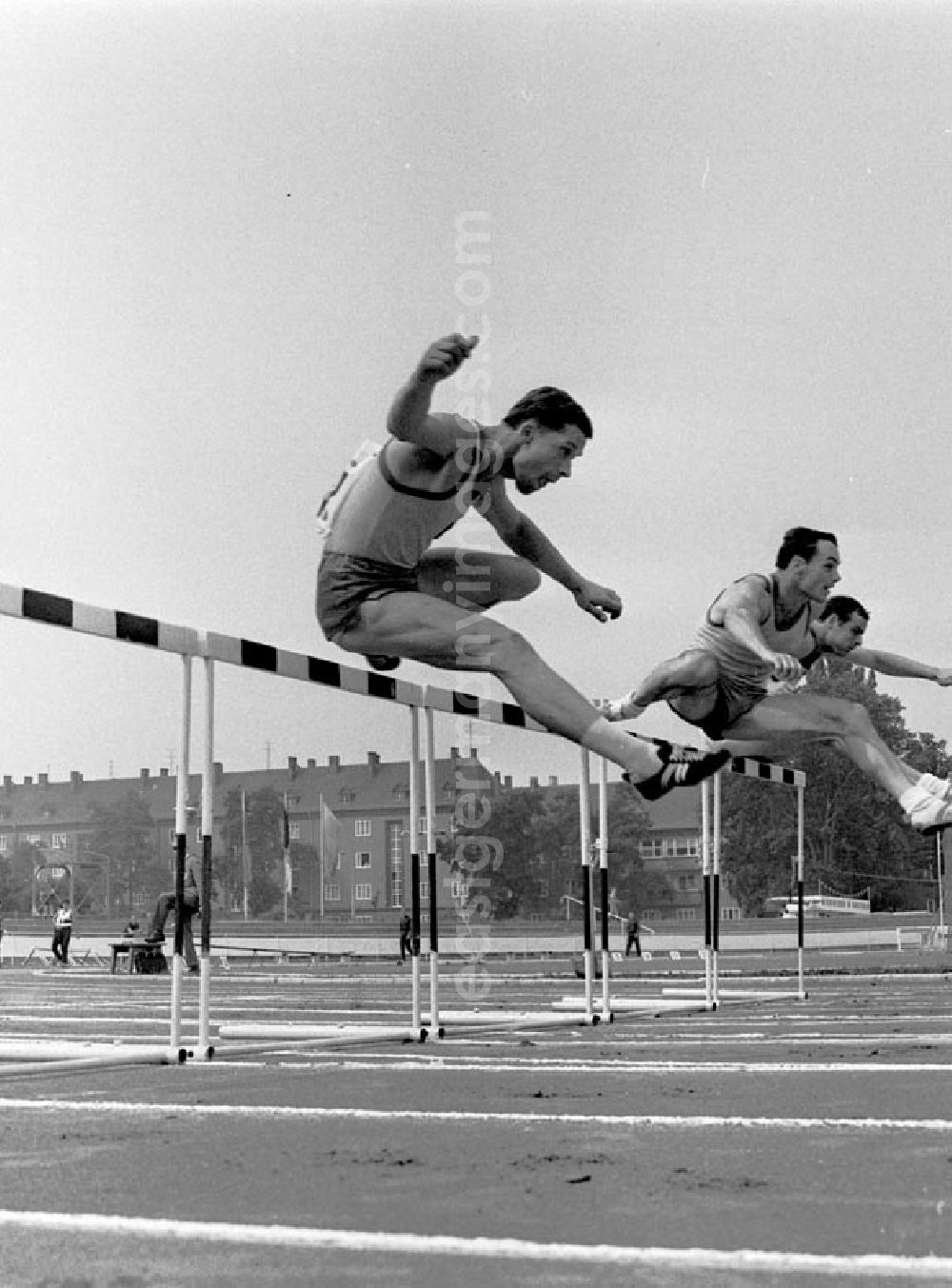 GDR photo archive: Halle - 27.-30.07.1967 XX. Leichtathletik Meisterschaft Halle 110 m Hürden (1