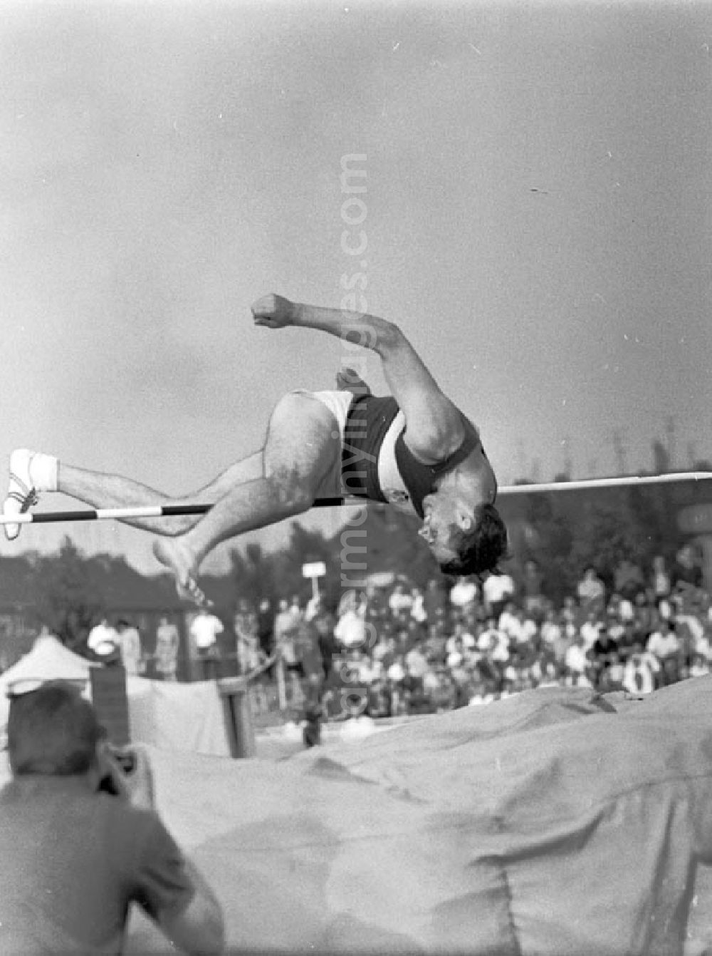 GDR picture archive: Halle - 27.-30.07.1967 XX. Leichtathletik Meisterschaft Halle Manfred Tiedtke (1