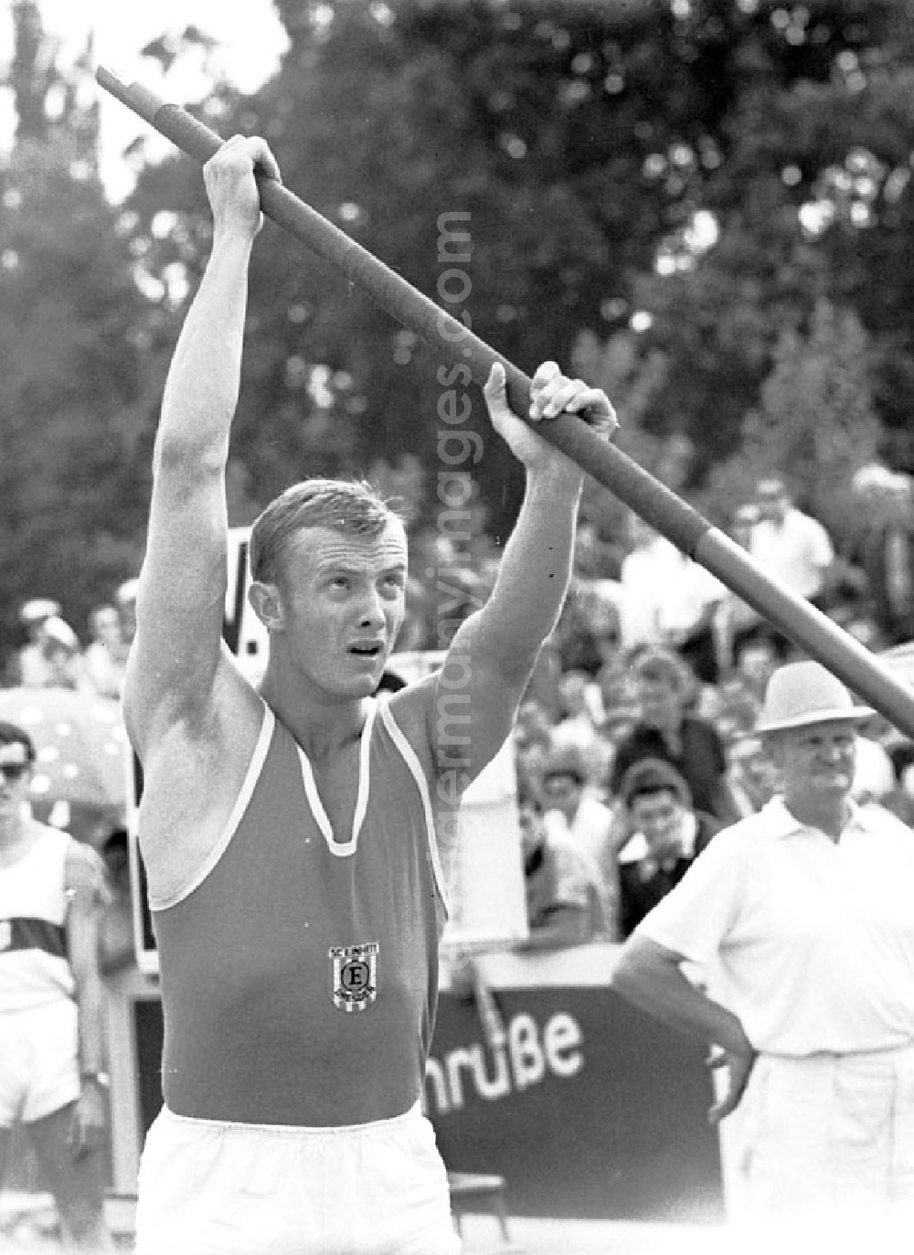 GDR picture archive: Halle - 27.-30.07.1967 XX. Leichtathletik Meisterschaft Halle Max Klauß (1