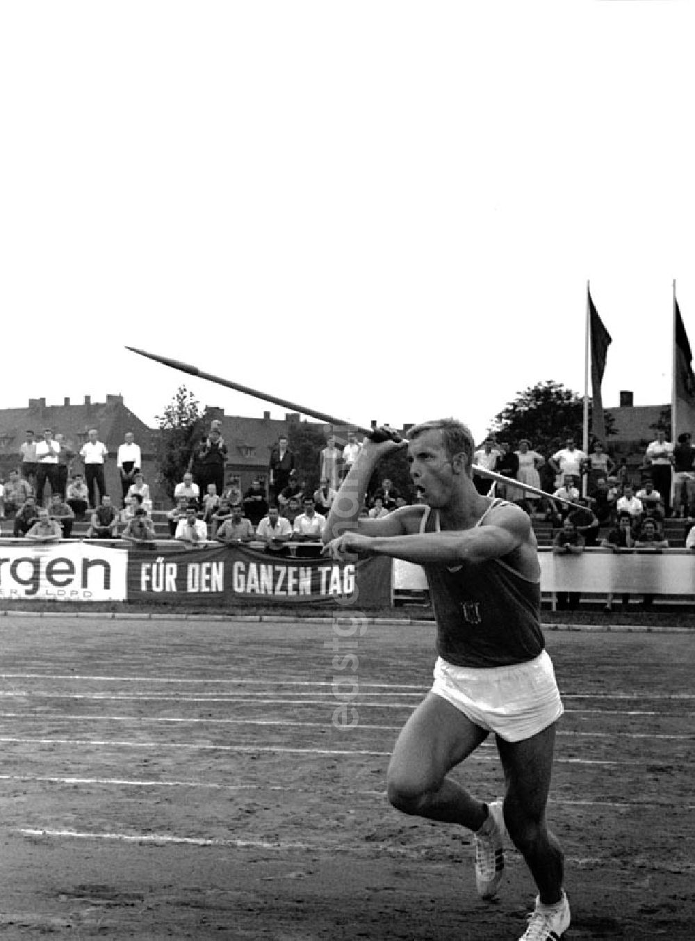 GDR picture archive: Halle - 27.-30.07.1967 XX. Leichtathletik Meisterschaft Halle Max Klauß (1