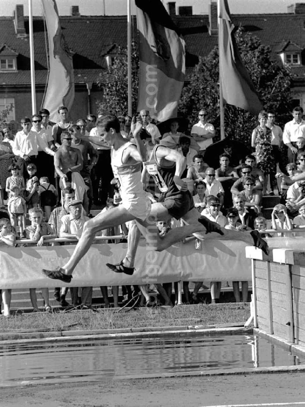 Halle: 27.-30.07.1967 XX. Leichtathletik Meisterschaft Halle Wolfgang Nordwig, 300