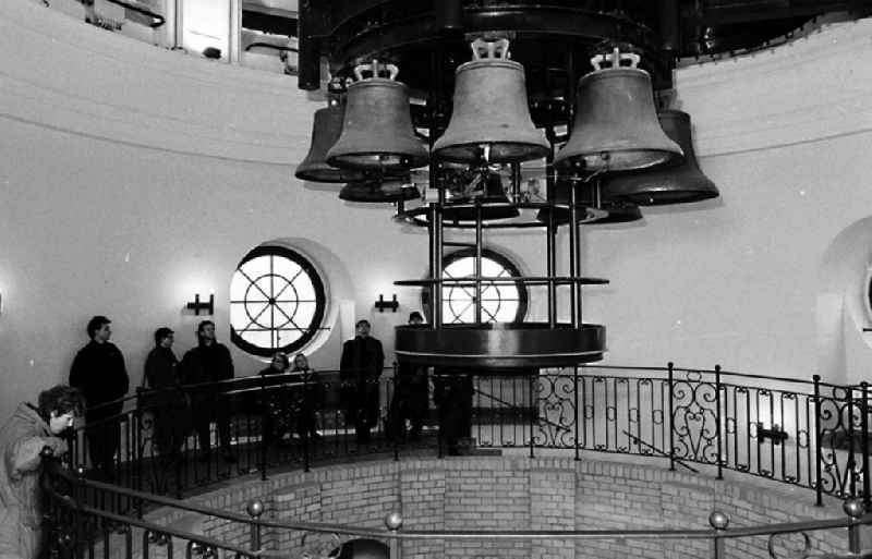 Glockenspiel am französischen Dom / Berlin
Blick in den Turm
2.01.199