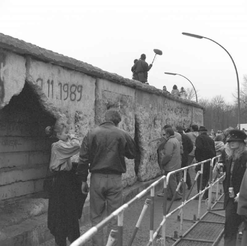 Demolition of the Berlin Wall. In July 199