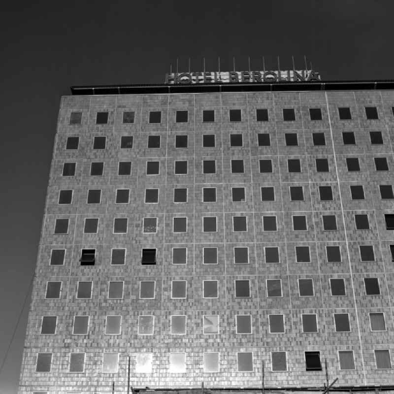 Hotel Berolina in Karl-Marx-Allee in Berlin Eastberlin on the territory of the former GDR, German Democratic Republic