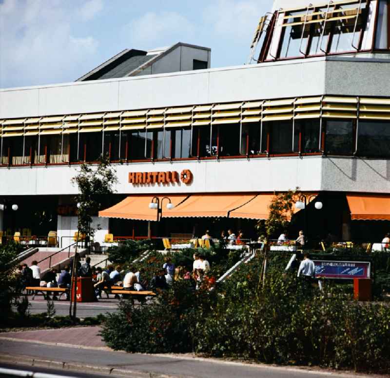 Restaurant Kristall in the SEZ sports and recreation center Friedrichshain in Berlin Eastberlin on the territory of the former GDR, German Democratic Republic