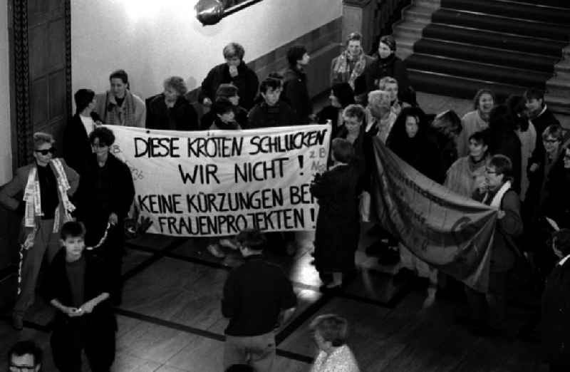 Frauenprotest am Rathaus Schöneberg
28.1