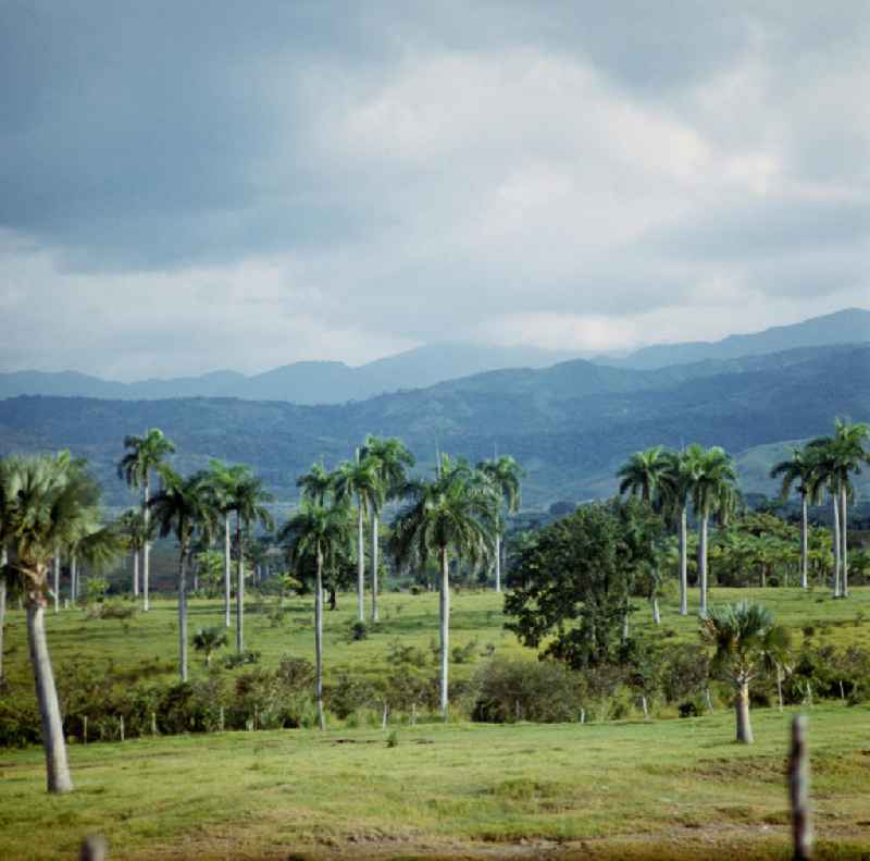 Blick auf die Sierra Maestra ('Hauptgebirge') im Osten von Kuba.