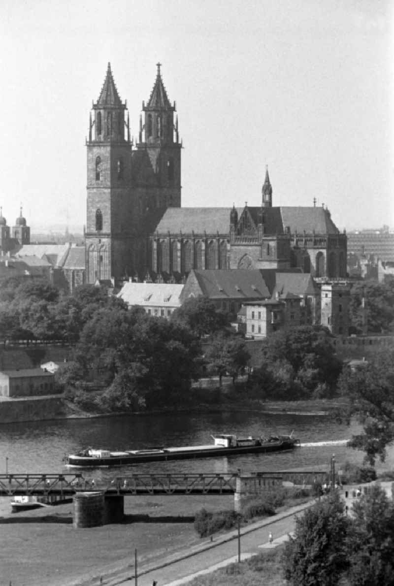 The Magdeburg Cathedral (official name Dom zu Magdeburg St. Mauritius und Katharina) is the episcopal church of the Evangelical Church in Central Germany and the Protestant parish church at the same time the symbol of the city