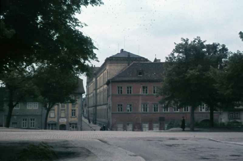 Grundschule 'Salztorschule' am Kramerplatz in Naumburg. School 'Salztorschule' at the street 'Kramerplatz' in Naumburg.