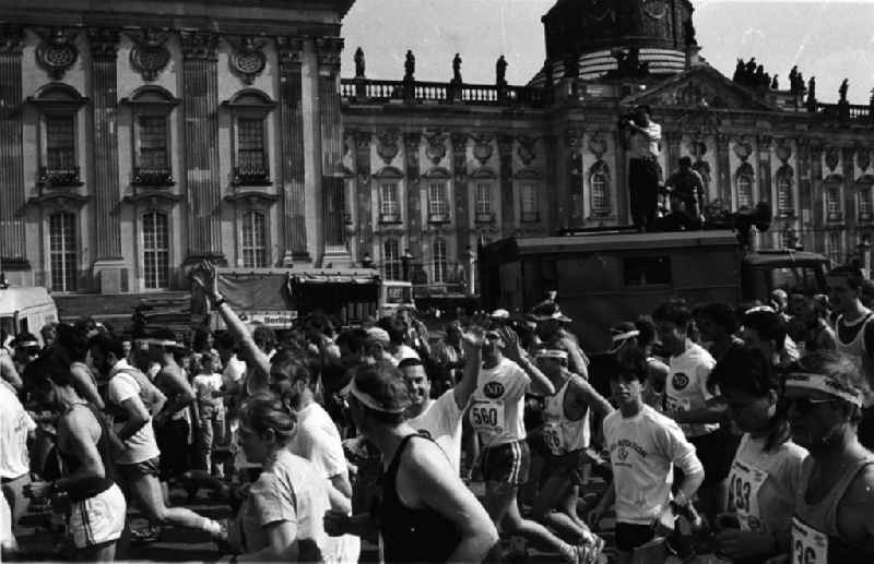 Teilnehmer / Läufer beim Sanssouci Lauf.