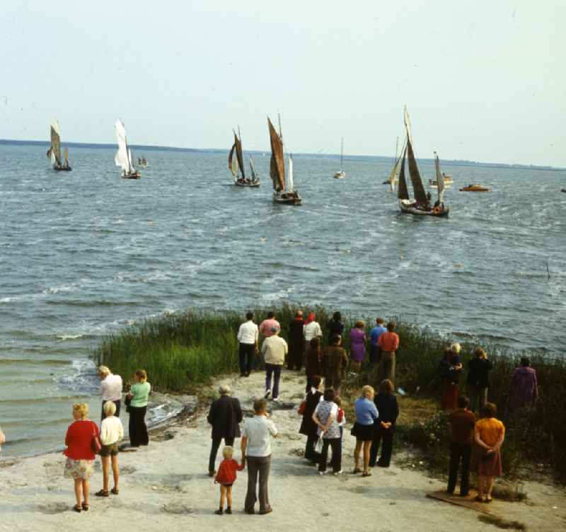 International sailing event in Warnemuende in Rostock in today's State of MMecklenburg-Western Pomerania. Already since 1926, national and international regattas were held in Warnemunde sailing. From 1958 to 1975, referred to as the Baltic Sea Regatta, was Warnemuende Sailing Week in GDR times as a counterpart to the Kieler Woche.  It is now a permanent fixture in the calendar of the regatta sailors worldwide