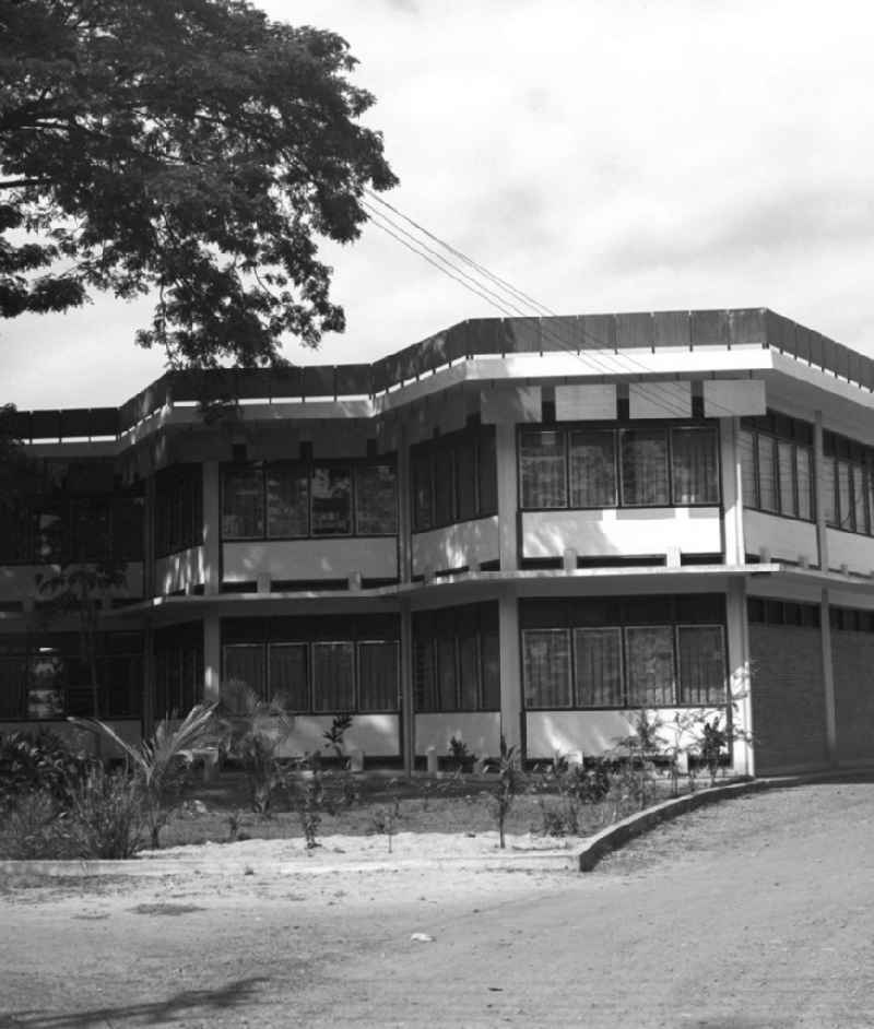 Das Mahosot Hospital in Vientiane in der Demokratischen Volksrepublik Laos.